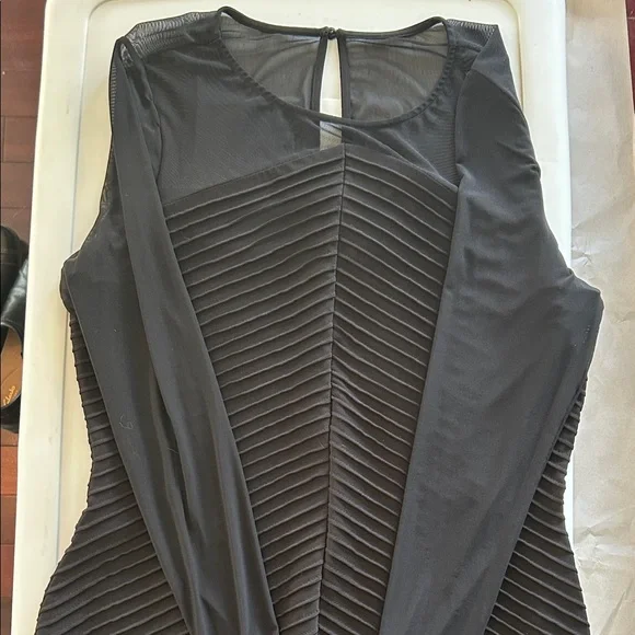 Calvin Klein Black Long Sleeve Dress - Picture 7 of 7